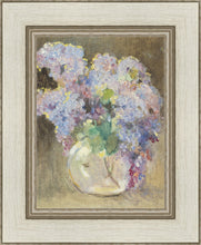 Load image into Gallery viewer, Hydrangeas in a Glass Vase