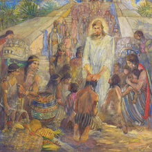 Load image into Gallery viewer, Christ Blesses the Nephites at the Bountiful Temple