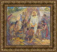 Load image into Gallery viewer, Christ Blesses the Nephites at the Bountiful Temple