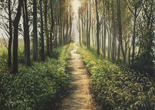 Load image into Gallery viewer, Enjoy The Beauty On Your Broken Path, Forest Walkway