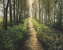 Load image into Gallery viewer, Enjoy The Beauty On Your Broken Path, Forest Walkway