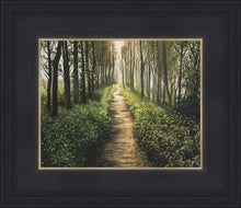 Load image into Gallery viewer, Enjoy The Beauty On Your Broken Path, Forest Walkway