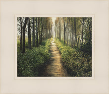 Load image into Gallery viewer, Enjoy The Beauty On Your Broken Path, Forest Walkway