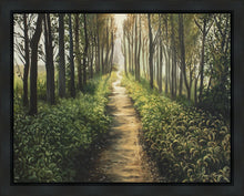 Load image into Gallery viewer, Enjoy The Beauty On Your Broken Path, Forest Walkway