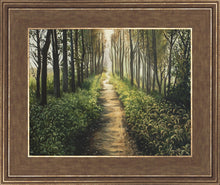 Load image into Gallery viewer, Enjoy The Beauty On Your Broken Path, Forest Walkway