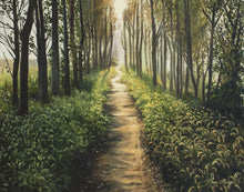 Load image into Gallery viewer, Enjoy The Beauty On Your Broken Path, Forest Walkway