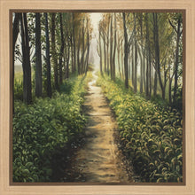 Load image into Gallery viewer, Enjoy The Beauty On Your Broken Path, Forest Walkway