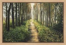 Load image into Gallery viewer, Enjoy The Beauty On Your Broken Path, Forest Walkway