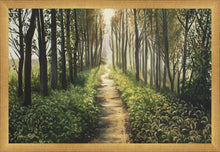 Load image into Gallery viewer, Enjoy The Beauty On Your Broken Path, Forest Walkway