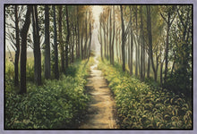 Load image into Gallery viewer, Enjoy The Beauty On Your Broken Path, Forest Walkway