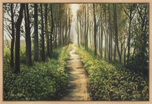 Load image into Gallery viewer, Enjoy The Beauty On Your Broken Path, Forest Walkway