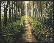 Load image into Gallery viewer, Enjoy The Beauty On Your Broken Path, Forest Walkway