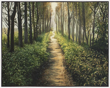 Load image into Gallery viewer, Enjoy The Beauty On Your Broken Path, Forest Walkway