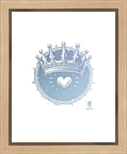 Load image into Gallery viewer, 2 Crowns AZURE Gallery Wrap