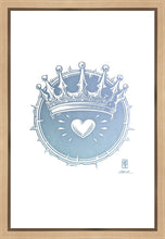 Load image into Gallery viewer, 2 Crowns AZURE Gallery Wrap