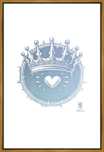 Load image into Gallery viewer, 2 Crowns AZURE Gallery Wrap