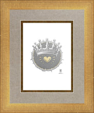 Load image into Gallery viewer, 2 Crowns GRAPHITE Large Wall Art Gallery Wrap