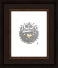 Load image into Gallery viewer, 2 Crowns GRAPHITE Large Wall Art Gallery Wrap