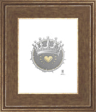 Load image into Gallery viewer, 2 Crowns GRAPHITE Large Wall Art Gallery Wrap