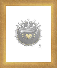 Load image into Gallery viewer, 2 Crowns GRAPHITE Large Wall Art Gallery Wrap