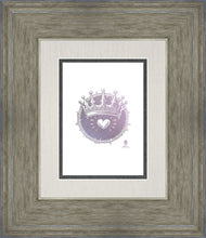 Load image into Gallery viewer, 2 Crowns LAVENDER Large Wall Art Gallery Wrap