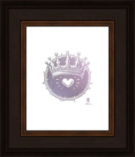 Load image into Gallery viewer, 2 Crowns LAVENDER Large Wall Art Gallery Wrap