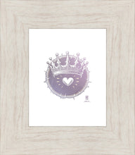 Load image into Gallery viewer, 2 Crowns LAVENDER Large Wall Art Gallery Wrap