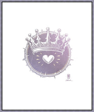 Load image into Gallery viewer, 2 Crowns LAVENDER Large Wall Art Gallery Wrap