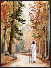 Load image into Gallery viewer, He is in Every Autumn Large Wall Art Gallery Wrap
