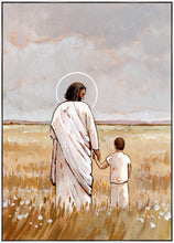 Load image into Gallery viewer, I'll Walk With You - Boy Large Wall Art Gallery Wrap