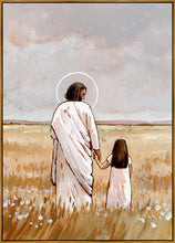 Load image into Gallery viewer, I'll Walk With You - Girl Large Wall Art Gallery Wrap