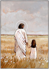 Load image into Gallery viewer, I'll Walk With You - Girl Large Wall Art Gallery Wrap