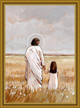 Load image into Gallery viewer, I'll Walk With You - Girl Large Wall Art