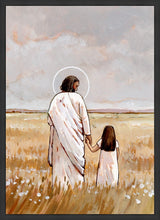 Load image into Gallery viewer, I'll Walk With You - Girl Large Wall Art