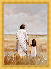 Load image into Gallery viewer, I'll Walk With You - Girl Large Wall Art