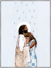 Load image into Gallery viewer, When The Blues Came, And The Rains Fell, He Was There Large Wall Art Gallery Wrap