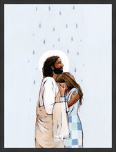 Load image into Gallery viewer, When The Blues Came, And The Rains Fell, He Was There Large Wall Art