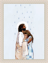 Load image into Gallery viewer, When The Blues Came, And The Rains Fell, He Was There Large Wall Art