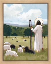 Load image into Gallery viewer, The Good Shepherd in Summer Gallery Wrap