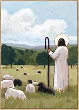 Load image into Gallery viewer, The Good Shepherd in Summer Large Wall Art Gallery Wrap