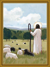 Load image into Gallery viewer, The Good Shepherd in Summer Large Wall Art