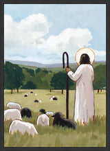 Load image into Gallery viewer, The Good Shepherd in Summer Large Wall Art