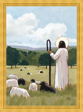Load image into Gallery viewer, The Good Shepherd in Summer Large Wall Art