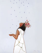 Load image into Gallery viewer, She Learned to Love The Rain Gallery Wrap