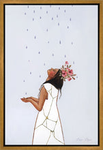 Load image into Gallery viewer, She Learned to Love The Rain Gallery Wrap