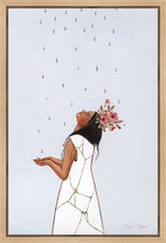 Load image into Gallery viewer, She Learned to Love The Rain Gallery Wrap