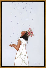 Load image into Gallery viewer, She Learned to Love The Rain Gallery Wrap