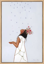 Load image into Gallery viewer, She Learned to Love The Rain Gallery Wrap