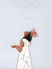 Load image into Gallery viewer, She Learned to Love The Rain Gallery Wrap