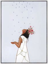 Load image into Gallery viewer, She Learned to Love The Rain Gallery Wrap